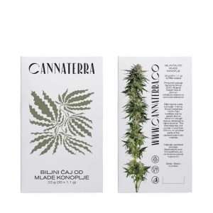 Biljni čaj od mlade konoplje